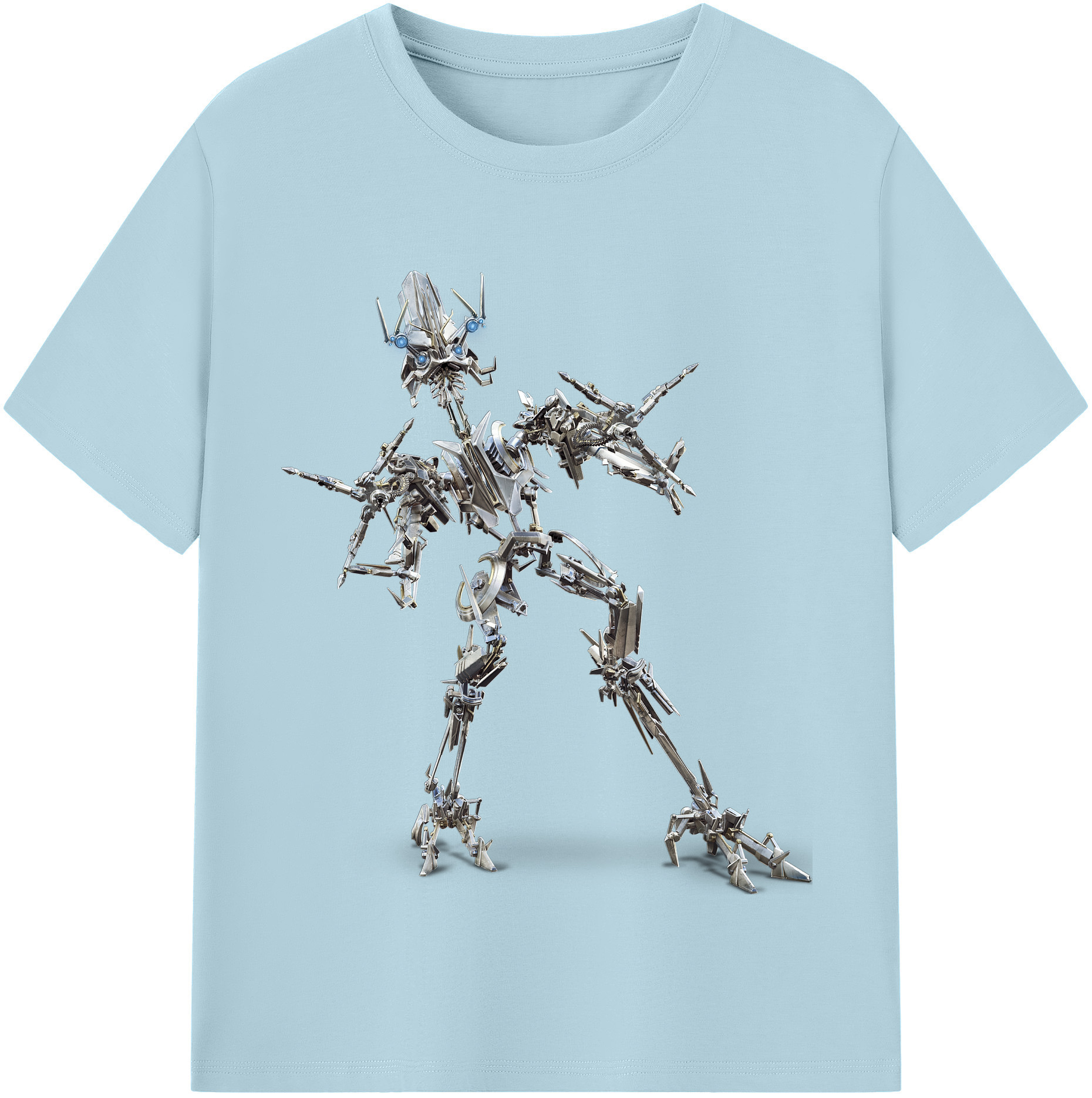 （画像用）  綿100％半袖Tシャツ（フロントプリント）